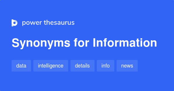 information