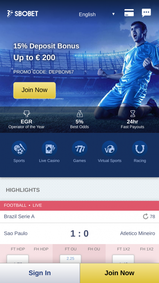 sbobet