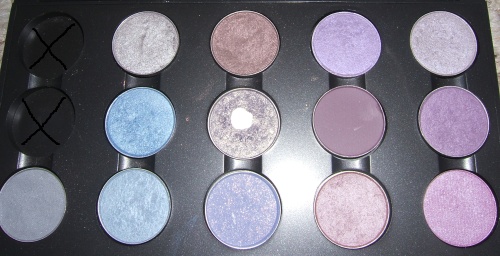 Pastel Blues & Purples Palette