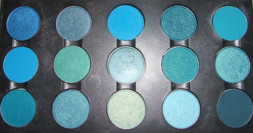 Aquas, Teals, & Turquoise Palette