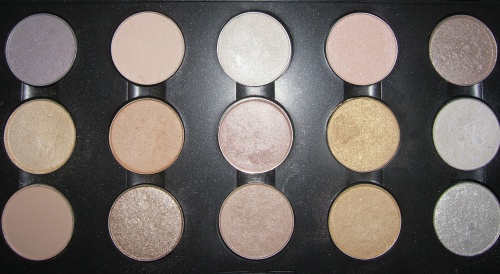 Highlights & Lighter Shades Palette