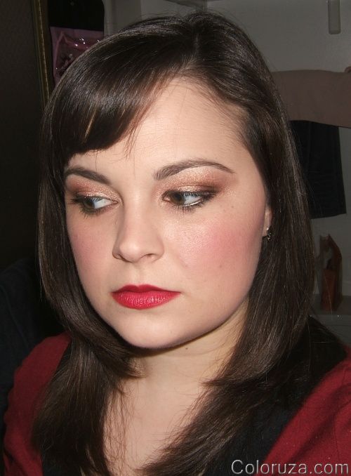 red lipstick look. more-red-lips-in-ysl-18-look-